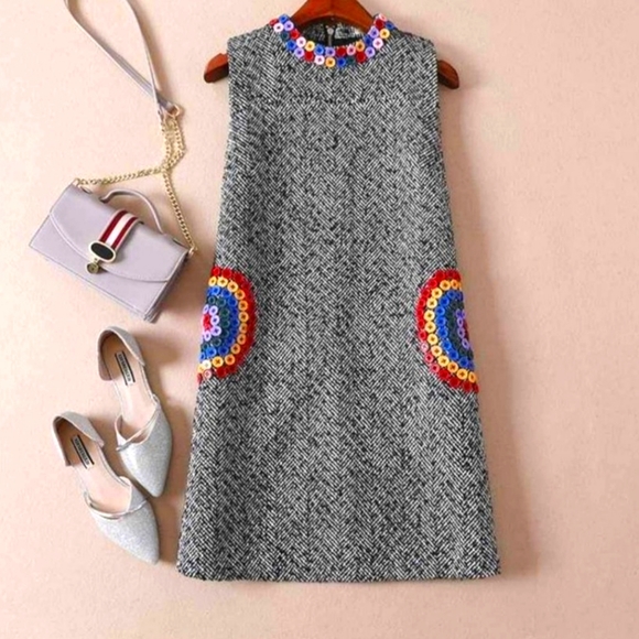 wool dress - Picture 1 of 2